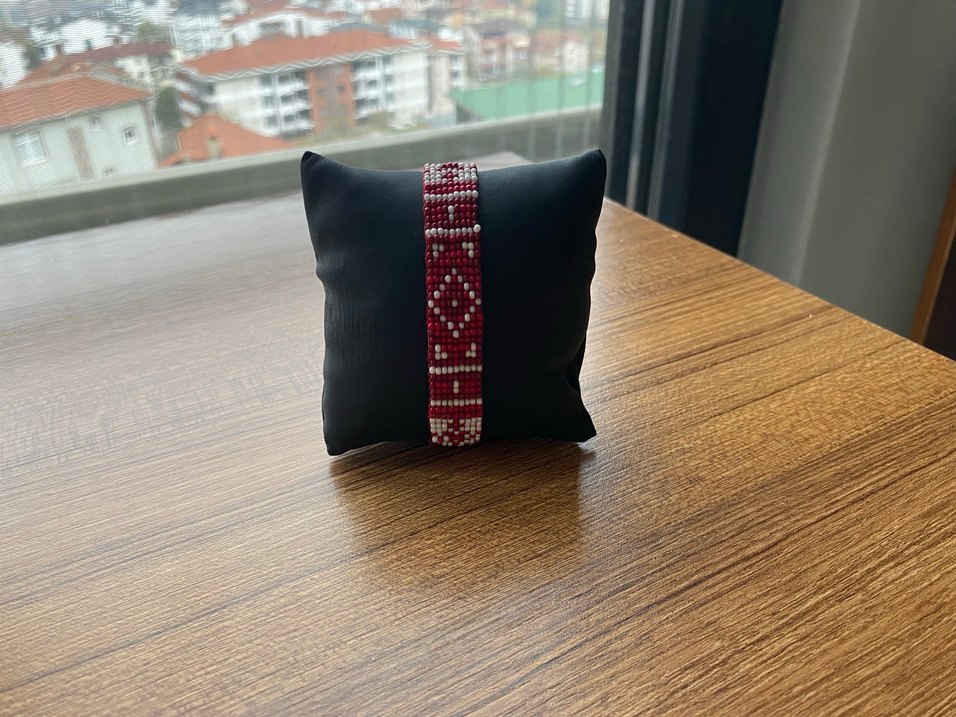 Boncuk İşlemeli Bohem Kadın Bileklik - Görsel 2