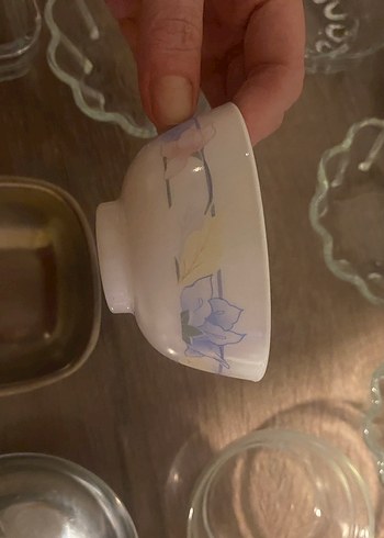 Beyaz Fincan ve Karışık Kaseler Seti - Görsel 8