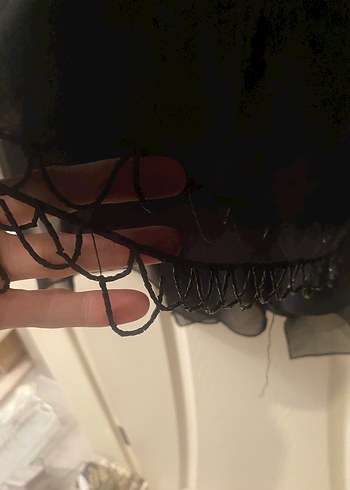 Vatkalı abiye üst - Görsel 9