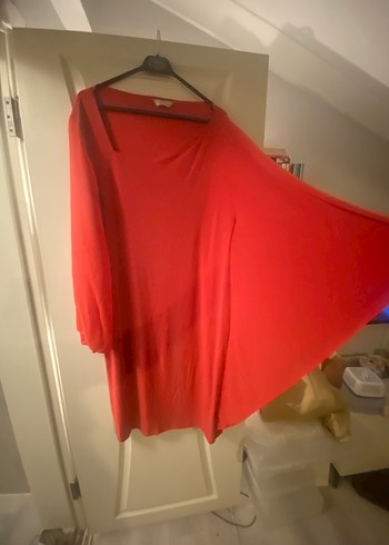 Nar çiçeği abiye elbise - Görsel 3