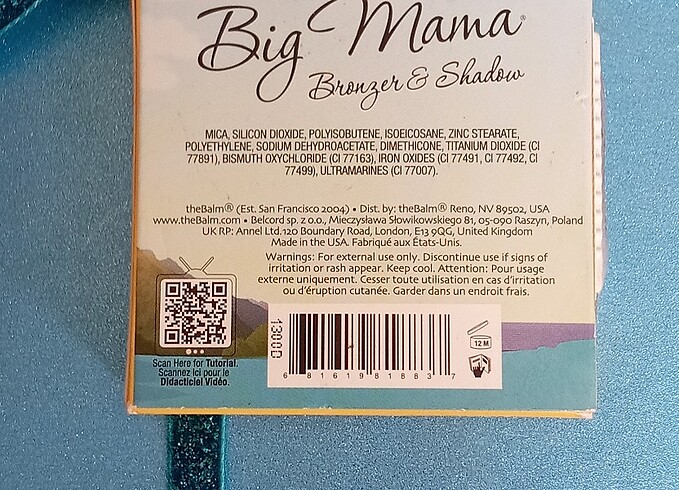 Beden The balm big mama pudra