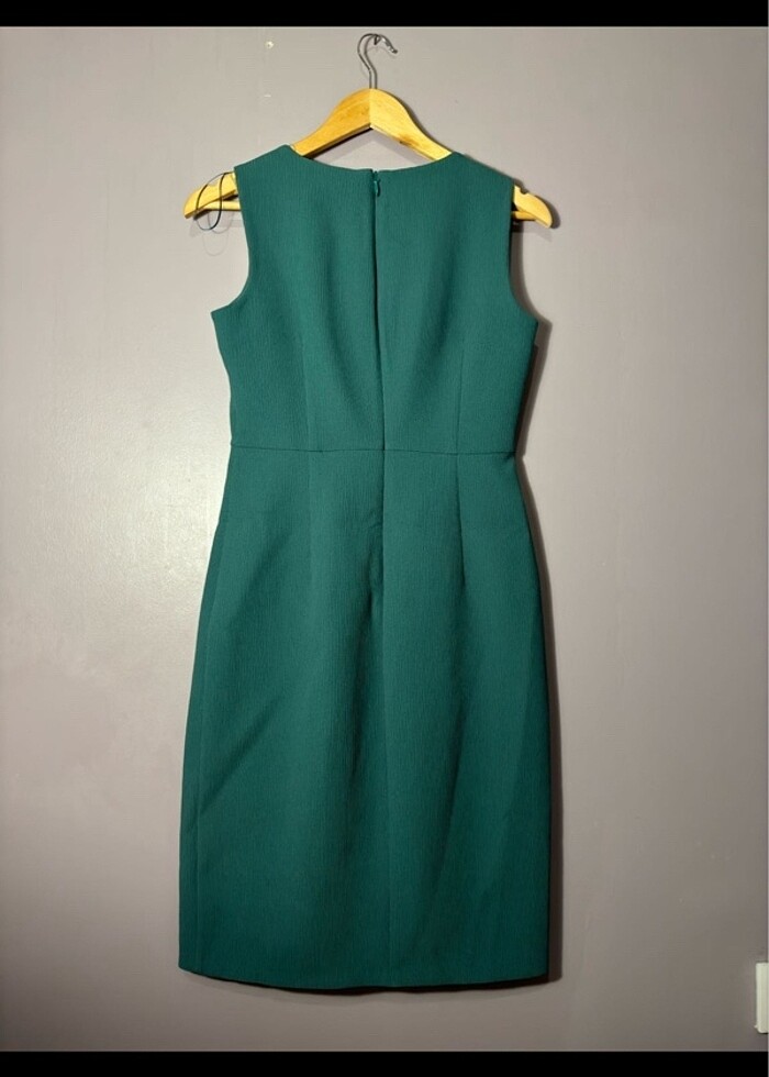 AdL Yeşil Kalem Elbise - Görsel 4