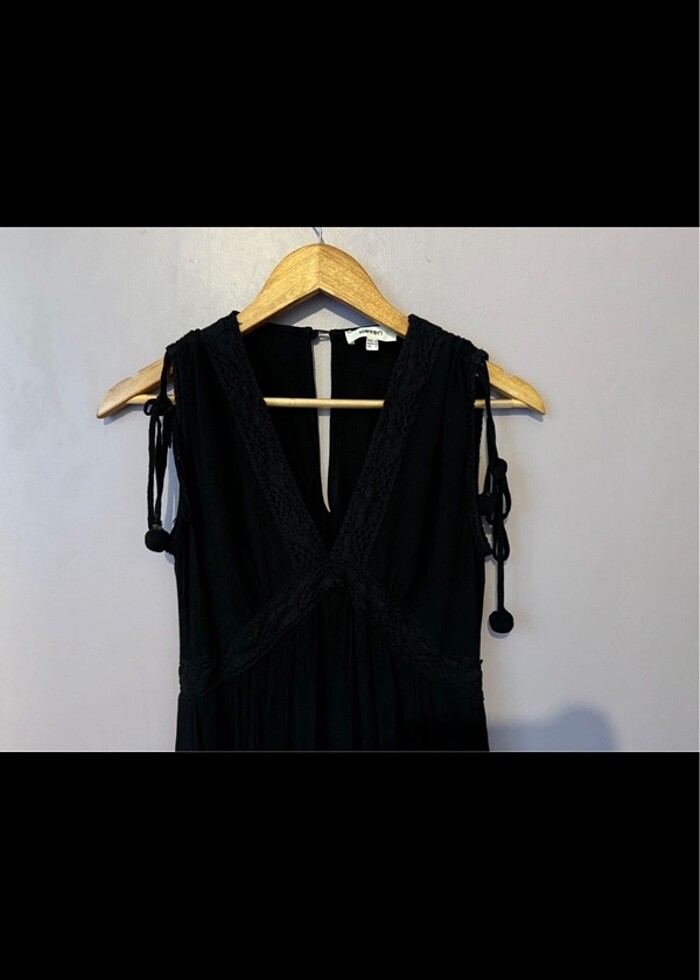 Uzun güpürlü elbise - Görsel 2