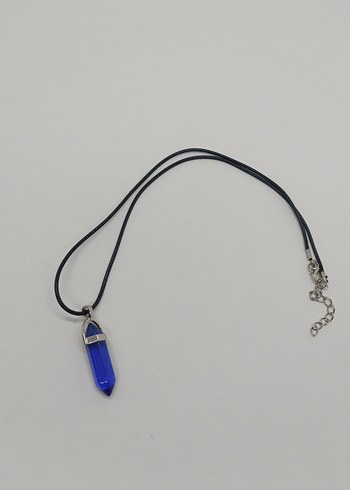 Mavi Gotik Midi Kolye - Görsel 3