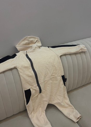 Fermuarlı Bebek Erkek Tulum - Görsel 2