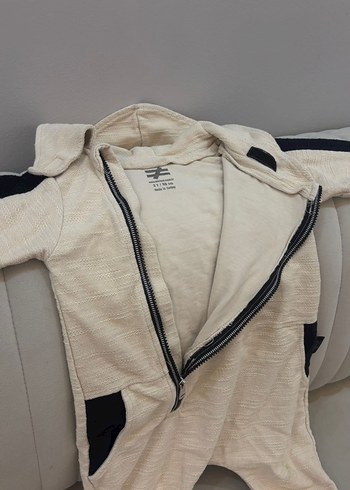 Fermuarlı Bebek Erkek Tulum - Görsel 4