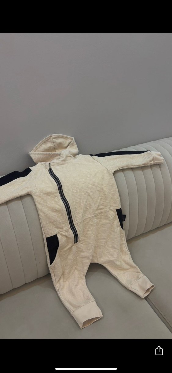 Fermuarlı Bebek Erkek Tulum - Görsel 2