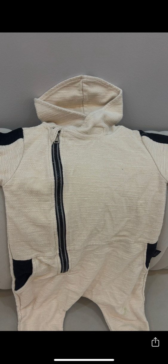 Fermuarlı Bebek Erkek Tulum - Görsel 3