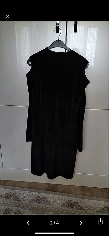 Diğer Kadife siyah elbise