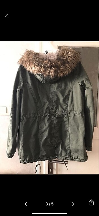 s Beden H&M haki kaban