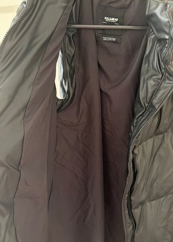 Siyah Fermuarlı Kadın Kolsuz Midi Yelek - Görsel 3