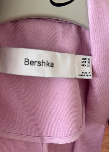 Mor Keten Mini Blazer Kadın - Görsel 3