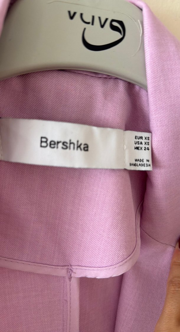 Mor Keten Mini Blazer Kadın - Görsel 3