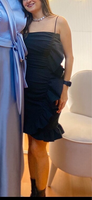 Fırfırlı elbise - Görsel 2