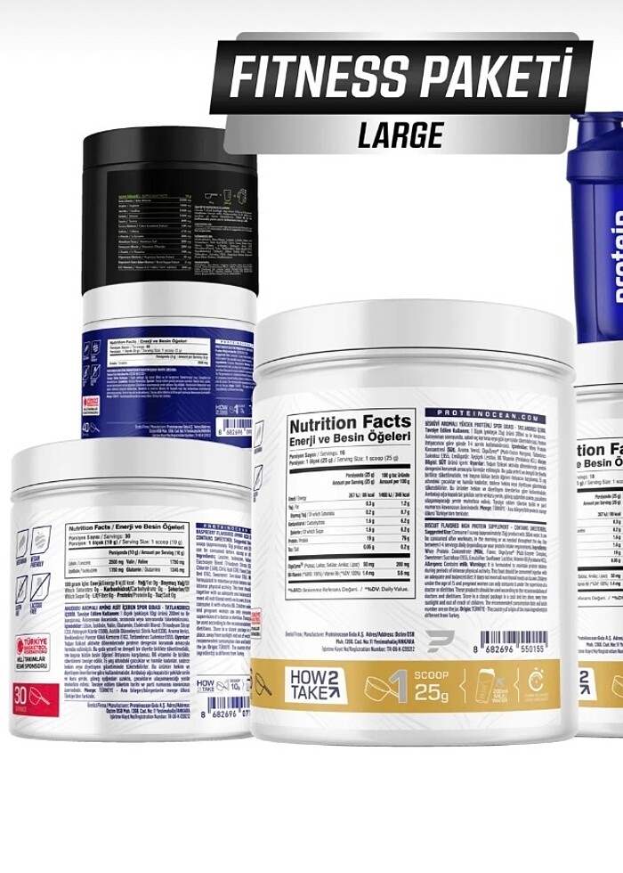 Protein tozu - takviyesi - Görsel 2