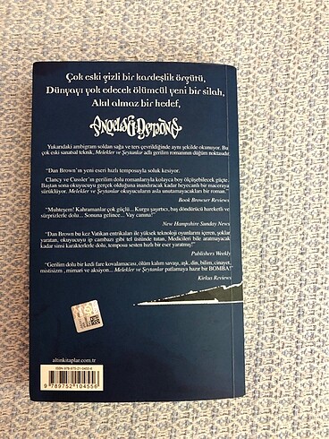  Dan brown melekler ve şeytanlar