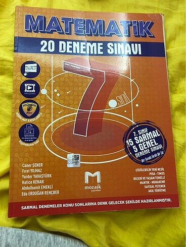 7. Sınıf matematik mozaik yayınları
