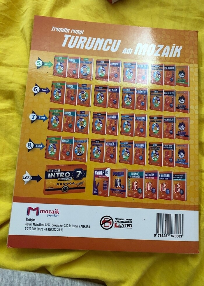 7. Sınıf matematik mozaik yayınları - Görsel 4