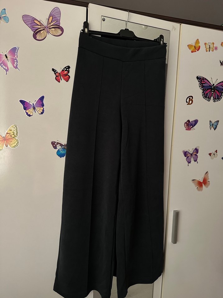 Oysho bol kesim çımalı eşofman altı laci-antrasit arası - Görsel 4