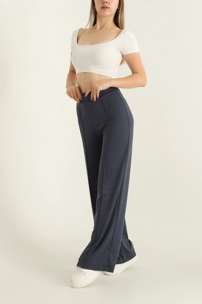 Oysho bol kesim çımalı eşofman altı laci-antrasit arası - Görsel 2