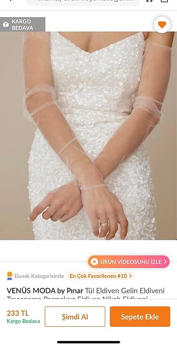Trendyol & Milla Nikah elbisesi
