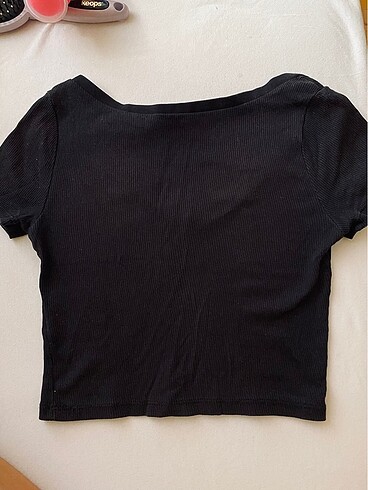 H&M Siyah crop