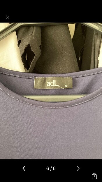 s Beden ADL LACİVERT ELBİSE
