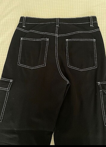 36 Beden Berskha siyah baggy pantolon