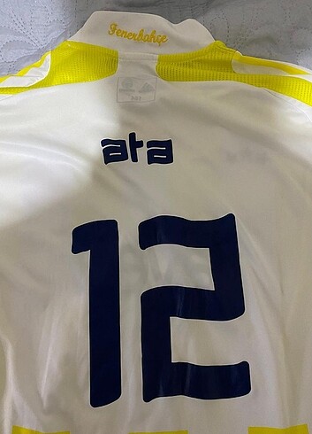 m Beden sarı Renk Fenerbahçe 2007-2008 Deplasman forma 