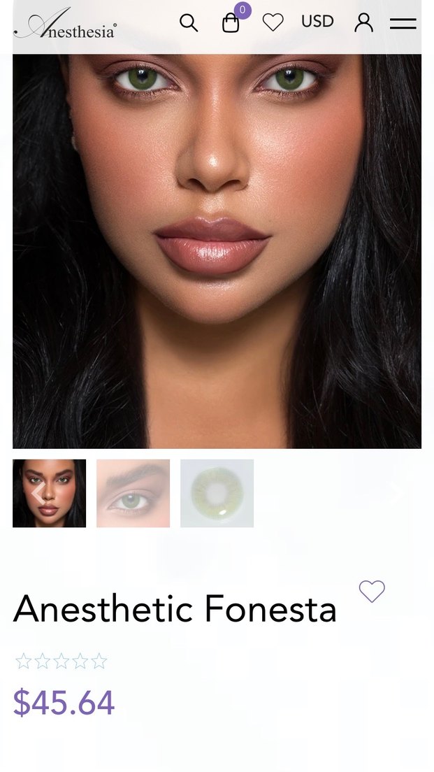 Yeşil Renkli Kontakt Lens - Görsel 2