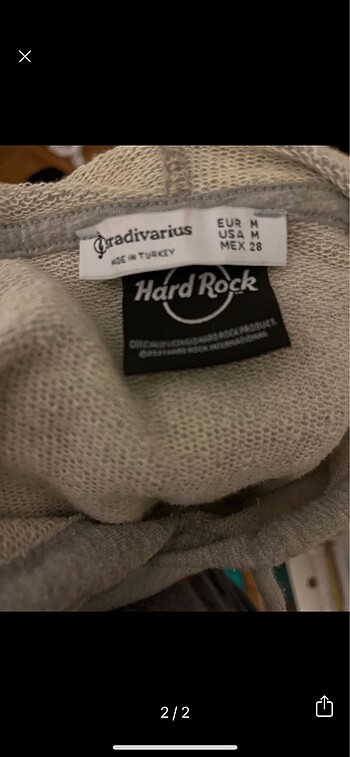 Stradivarius stradivarius hard rock sweatshirt