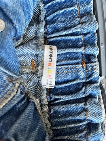 7 Yaş Beden Koton kız çocuk jean etek