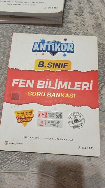 8. Sınıf lgs ANTİKOR FEN BİLİMLERİ SORU BANKASI 