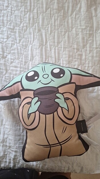lcw home yoda grogu yastık peluş