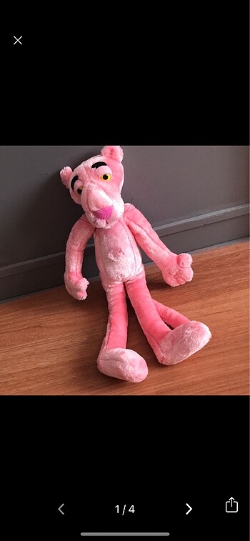 pembe panter peluş oyuncak