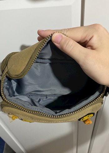 Nakışlı Kadın Kahverengi Çapraz Çanta - Görsel 2