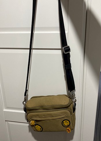 Nakışlı Kadın Kahverengi Çapraz Çanta - Görsel 3