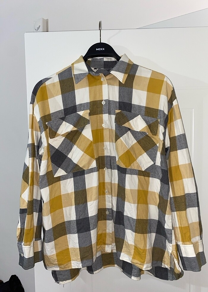 Zara sarı gömlek - Görsel 3