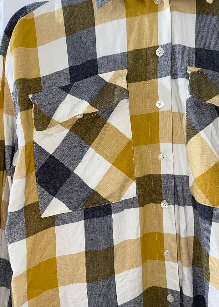 Zara sarı gömlek - Görsel 2