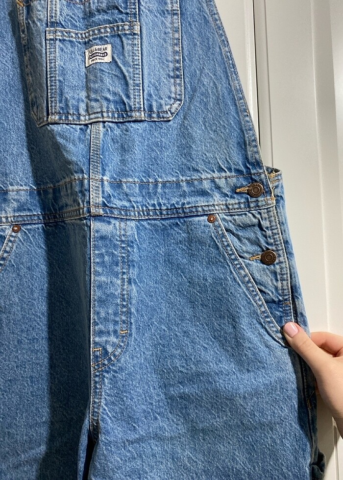 Jean salopet - Görsel 4