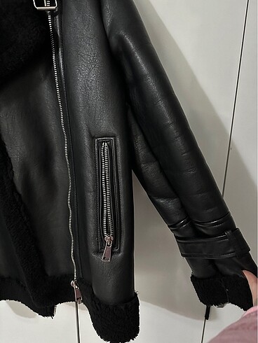 xs Beden stradivarius biker mont