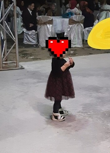 12-18 Ay Beden siyah Renk Bebek elbise