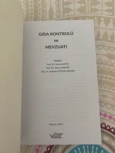  Beden Gıda kontrolü ve mevzuatı