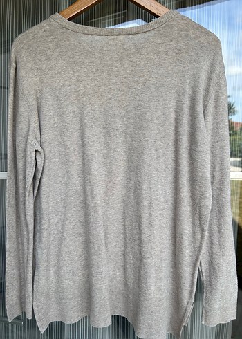 Bej rengi Kadın Uzun Kollu Basic Kazak. - Görsel 2