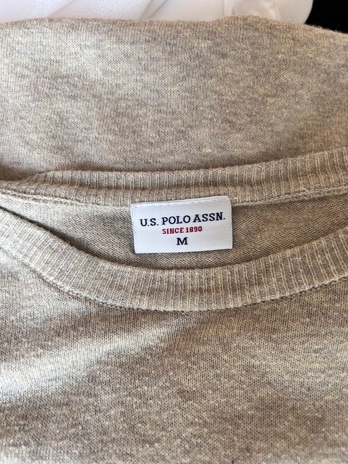 Bej rengi Kadın Uzun Kollu Basic Kazak. - Görsel 3