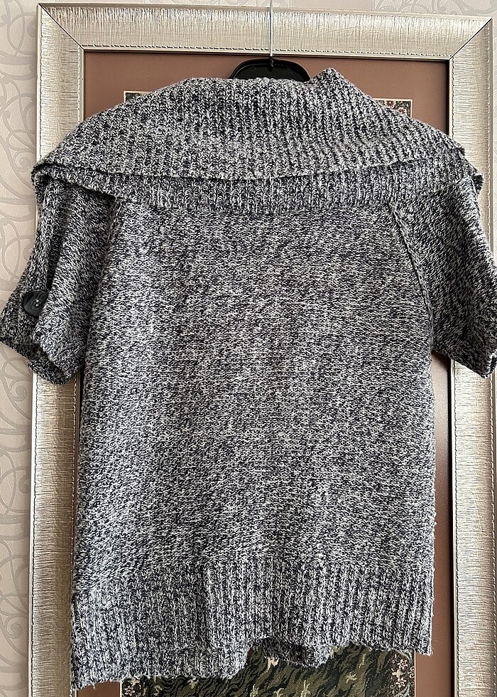 C&A marka kısa kol temiz hırka - Görsel 3