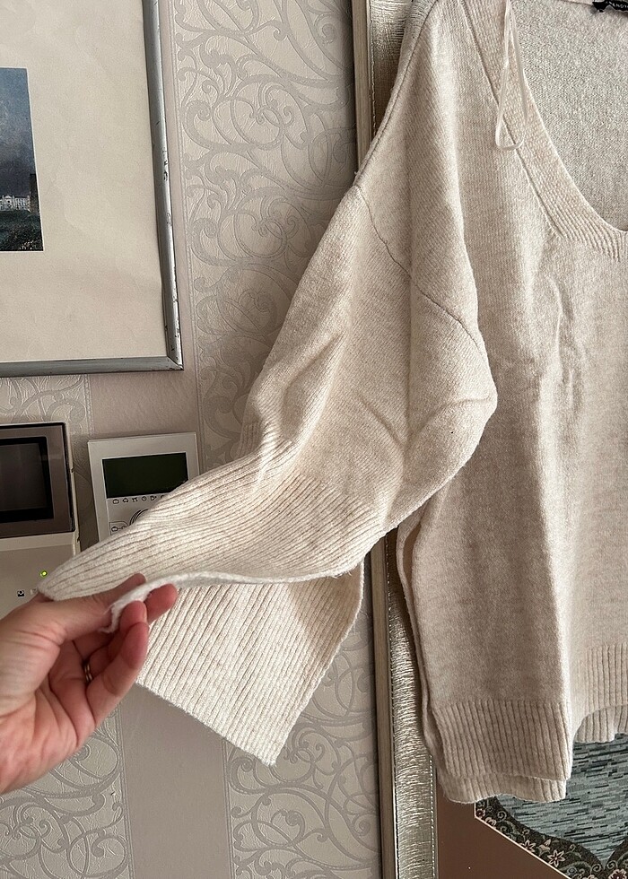 Trendyol marka sorunsuz kazak. - Görsel 3