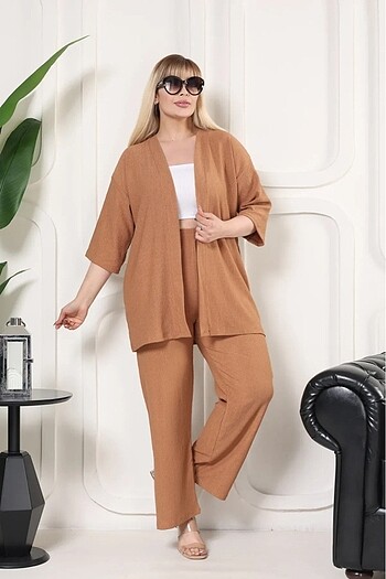 Kimono Hırkalı 2'li Alt Üst Takım