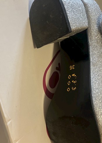 Gri Tokalı Kız Babet Ayakkabı - Görsel 3