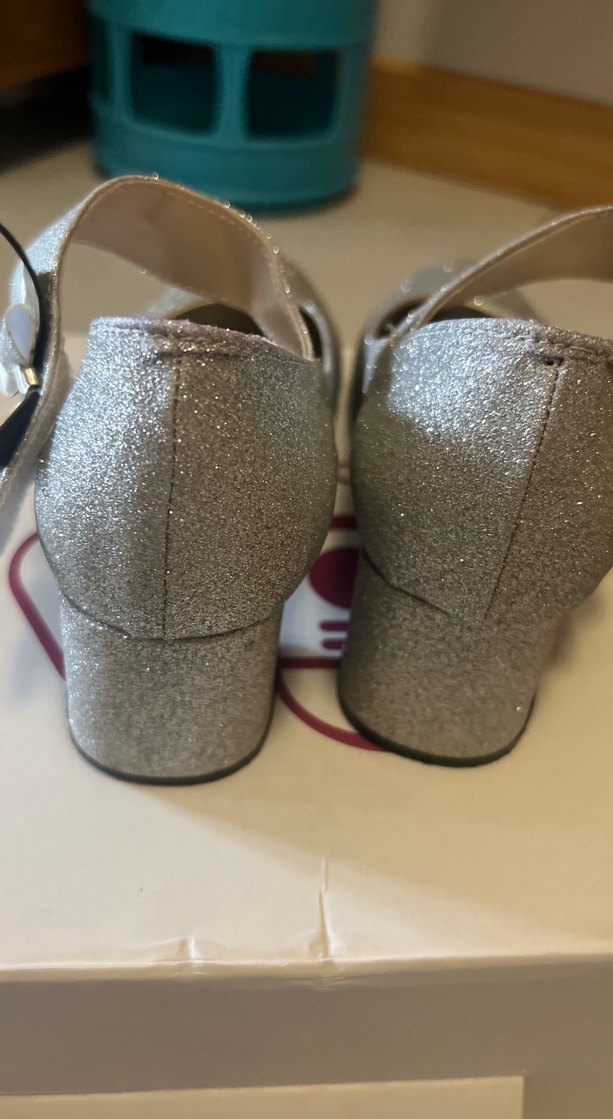 Gri Tokalı Kız Babet Ayakkabı - Görsel 4